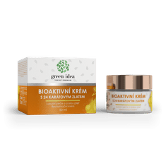 GREEN IDEA Bioaktivna krema s 24-karatnim zlatom 50 ml