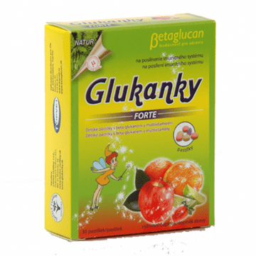 Liečive rastliny Glukani forte - pastilke za otroke