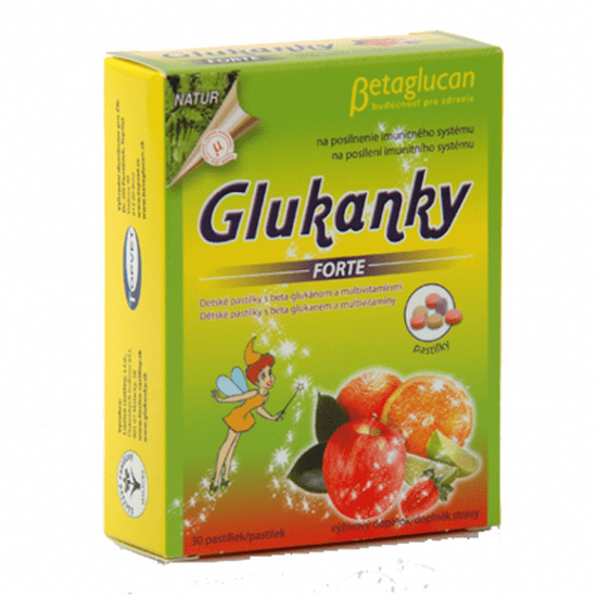 Liečive rastliny Glukani forte - pastilke za otroke