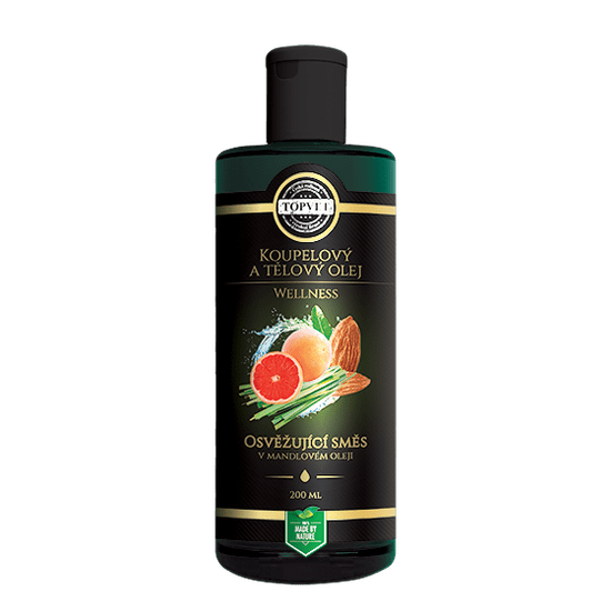 GREEN IDEA Osvežilna mešanica v mandljevem olju 200 ml