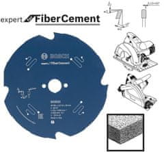 shumee BOSCH KROŽNA ŽAGA FIBER CEMENT EXPERT 190x30mm 4-ZOBI
