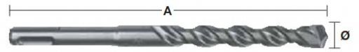 Milwaukee Vrtalnik SDS PLUS 14 x 160 mm
