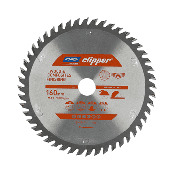 shumee NORTON KROŽNA ŽAGA 160mm x 20mm x 48z LES IN KOMPOZITI ATB (2 6 / 1 6)