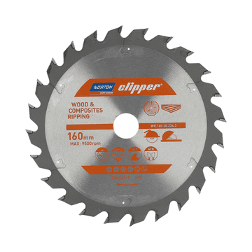 Greatstore ROČNA ŽICA 160mm x 20mm x 24z ATB LES IN KOMPOZITI (2,8 / 1,8)