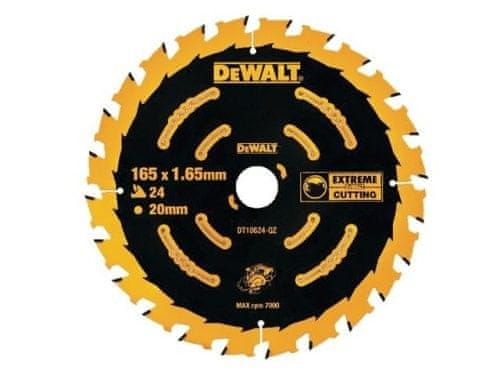 shumee DEWALT KROŽNA ŽAGA ZA KONTROSEKAR 165mmx24zx2 0mm+5`