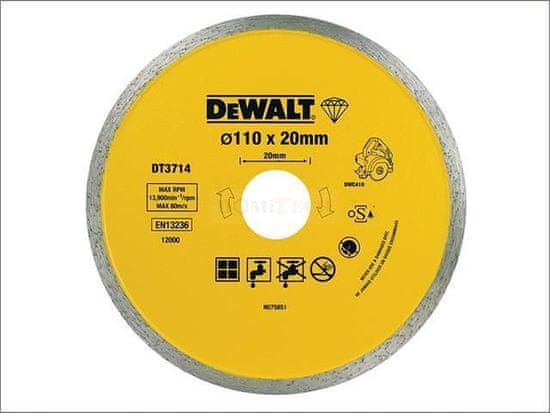 DeWalt DIAM.110mmx20mm disk DT3714