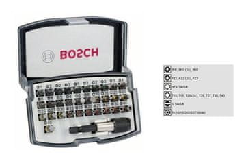 shumee KOMPLET BOSCH BITOV 32-delni.