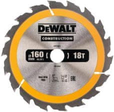 DeWalt žagin list 160x20mmx18z