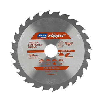 Greatstore Žaga za orodje 190 mm x 30 mm x 24z ATB za les in kompozite (2.8 / 1.8)