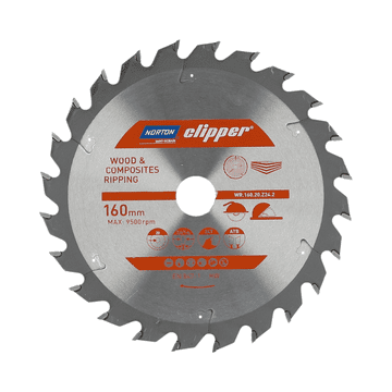 Greatstore ROČNA ŽICA 160mm x 20mm x 24z ATB LES IN KOMPOZITI (2.6 / 1.6)