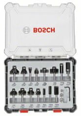 Bosch komplet rezalnikov 15 kosov. 6 mm ročaj