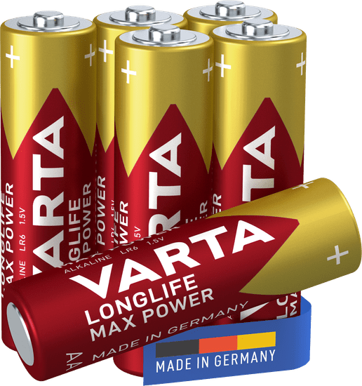 Varta baterije Longlife Max Power 4+2 AA 4706101436, 4+2 kosov