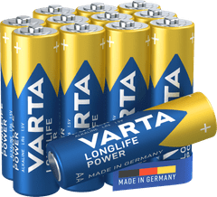 Varta baterija Longlife Power 8+4 AA 4906121472, 8+4 kosov