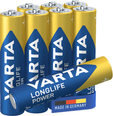 Varta baterije Longlife Power 4+4 AAA 4903121448, 4+4 kosi