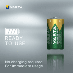 Varta polnilna baterija Power 2 C 3000 mAh R2U 56714101402, 2 kosa