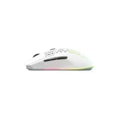 SteelSeries Aerox 3 brezžična Gaming miška, bela (62608)