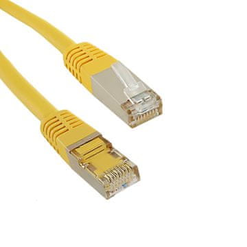 Qoltec Kabelski patchcord FTP | CAT6 | 0,25 m