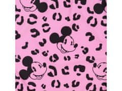 Disney Mickey Mouse Disney Roza dekliške kopalke, enodelne, z leopardjim potiskom 128cm