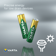 Varta polnilne baterije Solar 2 AA 800 mAh 56736101402, 2 kosa