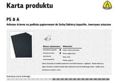 KLINGSPOR PAPIRNI PESKI Listi 230mm x 280mm PS8A Mokri gr. 500 /50 kosov.