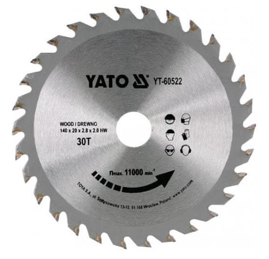 YATO Žaga VISITING TARGET 216 x 30 mm 48-TEET 60682