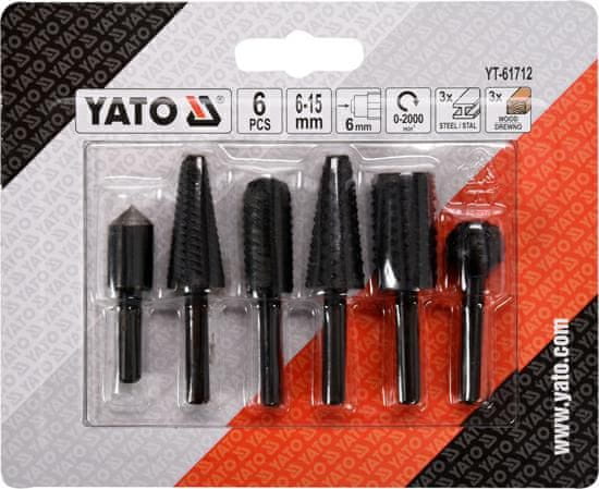 YATO MILLS FOR METAL 3pcs. in les 3 kosi.