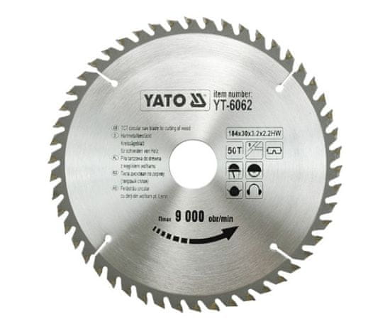 YATO Žaga za luknje VISITOR 184x30 mm 50-zobčica 6062
