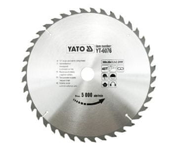 shumee Yato karbidna krožna žaga 300x30mm 40-zobna YT-6076