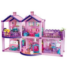 WOOPIE Woopie Pony Fantasy Villa – Hiša za Punčke, 120 delov
