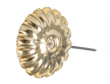 Dekorativna zlata sveča d4cm