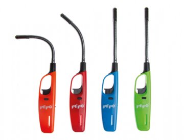 eoshop Vžigalnik PET-PON plin za ponovno polnjenje flexi odporen proti vetru