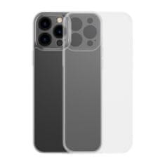 BASEUS Etui pokrowiec do iPhone 13 Pro Max sztywna obudowa z żelową ramką przezroczysta
