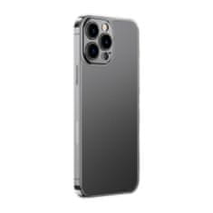 BASEUS Etui pokrowiec do iPhone 13 Pro Max sztywna obudowa z żelową ramką przezroczysta