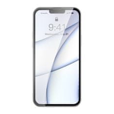 BASEUS Etui pokrowiec do iPhone 13 Pro Max sztywna obudowa z żelową ramką przezroczysta