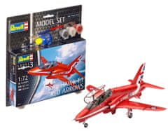 Revell BAe Hawk T.1 Red Arrow set za sestavljanje, z barvami