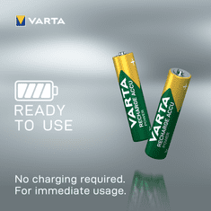 Varta Recharge Accu Power AAA polnilne baterije, 800 mAh (56703101404)