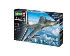 Revell Hawker Hunter FGA.9 komplet za sestavljanje (03908) - odprta embalaža