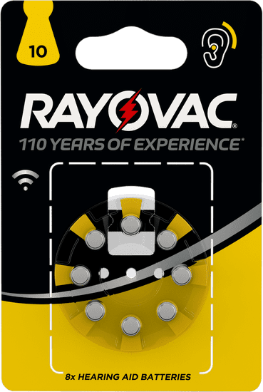Varta Rayovac HAB 10 (8 pack) baterije za slušni aparat 4610745418, 8 kosov