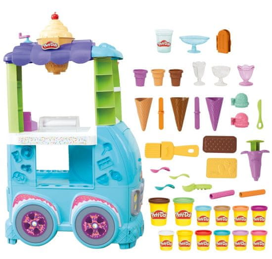 Play-Doh voziček za sladoled