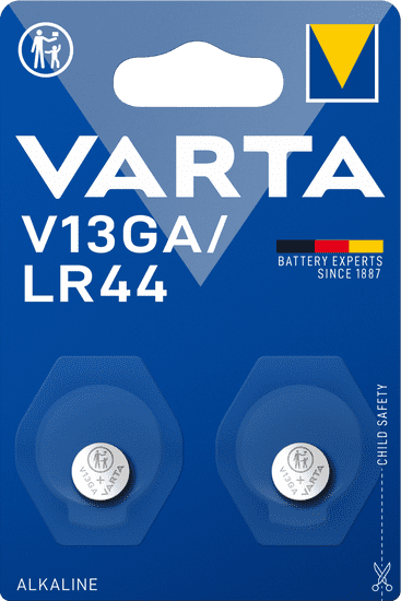 Varta V13GA 2pack 4276101402 alkalna baterija, 2 kosa