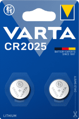 Varta CR 2025 2pack litijeva baterija, 2 kosa (6025101402)