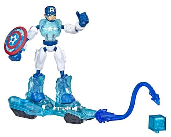 Avengers figura Bend and Flex CAP - ledena misija