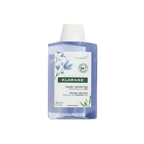 Klorane Šampon za volumen tankih las Bio Len ( Volume Shampoo)