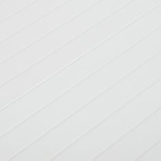Greatstore Vrtna miza, 150x90x72 cm, PP, bela