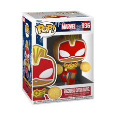 Funko POP! Marvel: Holiday figura, Captain Marvel #936