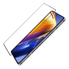 Nillkin cp + pro ultra-tanek celozaslonski kaljeni steklo z 0,2 mm 9h okvirjem xiaomi poco f4 gt črn