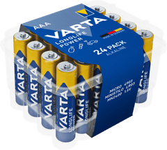 Varta 4903121124 Longlife Power 24 AAA (Clear Value Pack) baterije, 24