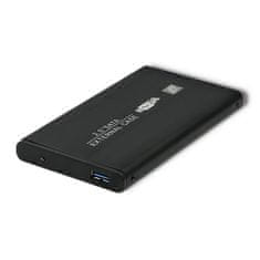 Qoltec qoltec ohišje za zunanji trdi disk hdd/ssd 2,5'' sata3 | usb 2.0 | črno