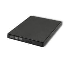 Qoltec Qoltec zunanji pogon, zapisovalnik CD-jev in DVD-predvajalnik | USB 2.0 | črne barve