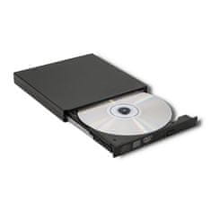 Qoltec Qoltec zunanji pogon, zapisovalnik CD-jev in DVD-predvajalnik | USB 2.0 | črne barve